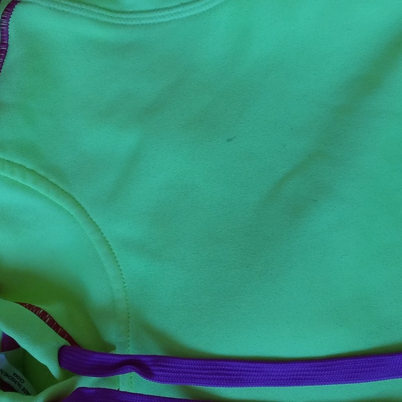 Danskin Neon Sweatshirt Size Small - Picture 5 of 5